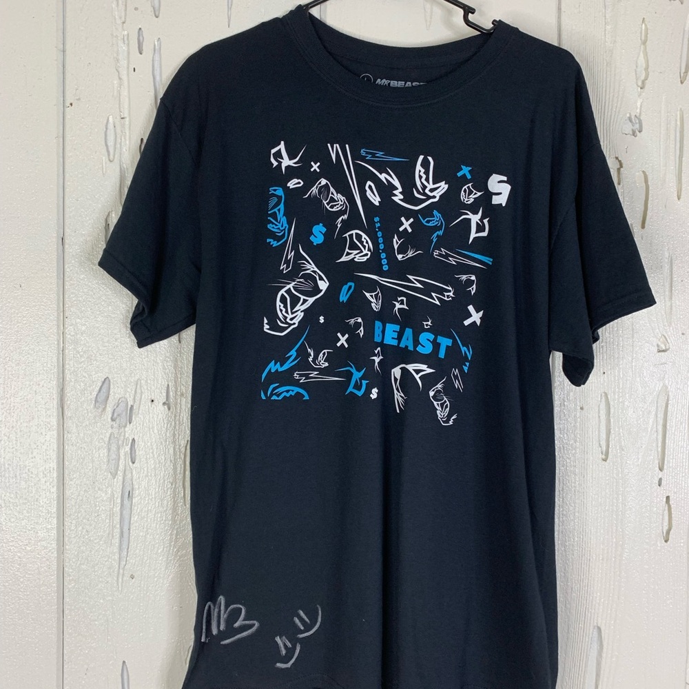Mr Beast Signed T-shirt / 2019 Event / Large